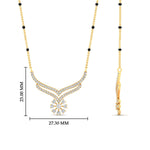 Load image into Gallery viewer, Classic Delicate Diamond Mangalsutra