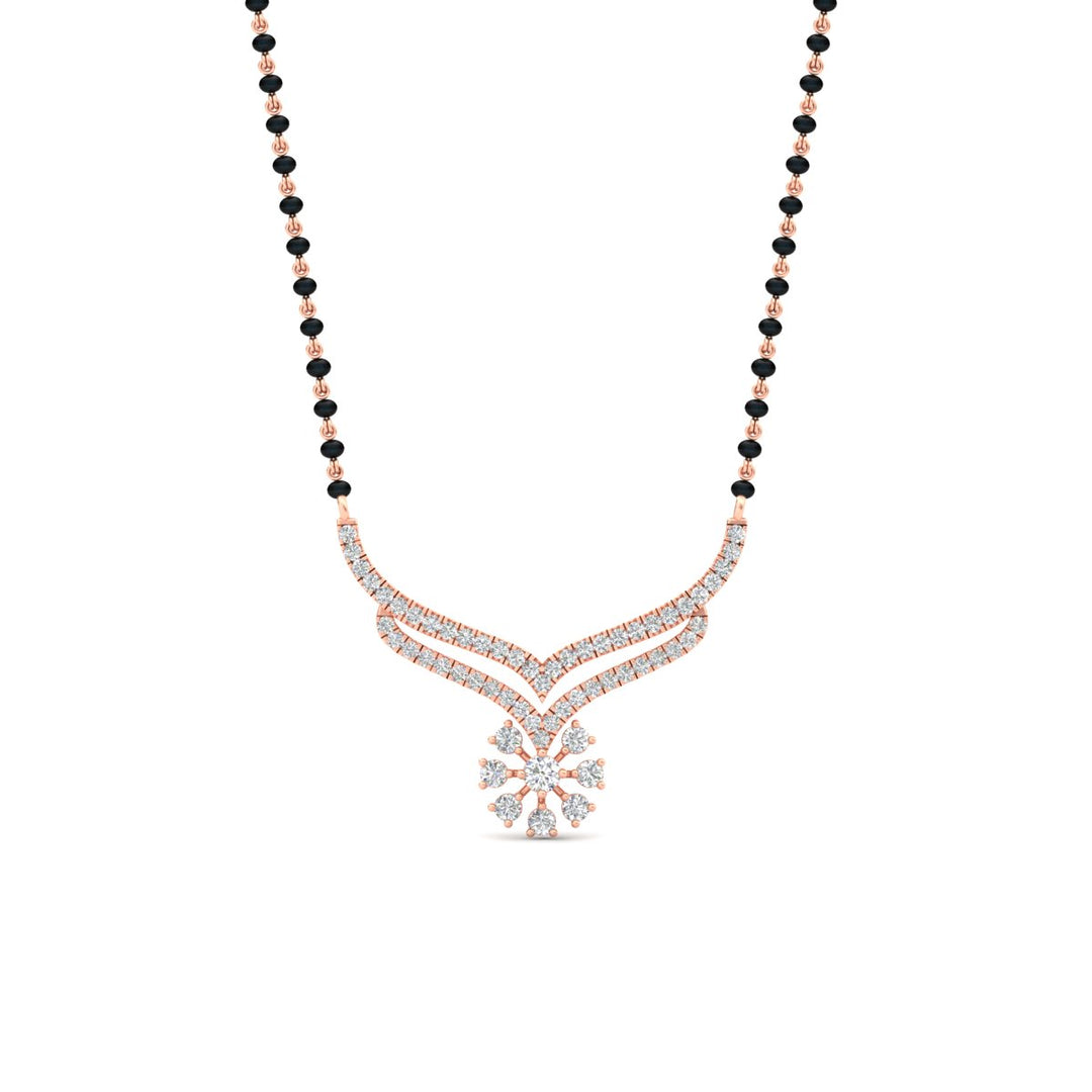 Classic Delicate Diamond Mangalsutra