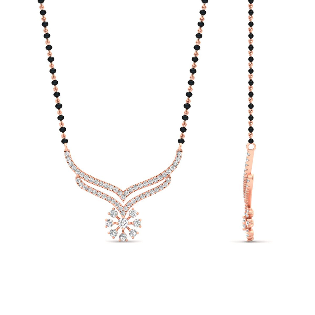 Classic Delicate Diamond Mangalsutra