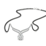 Load image into Gallery viewer, Classic Delicate Diamond Mangalsutra