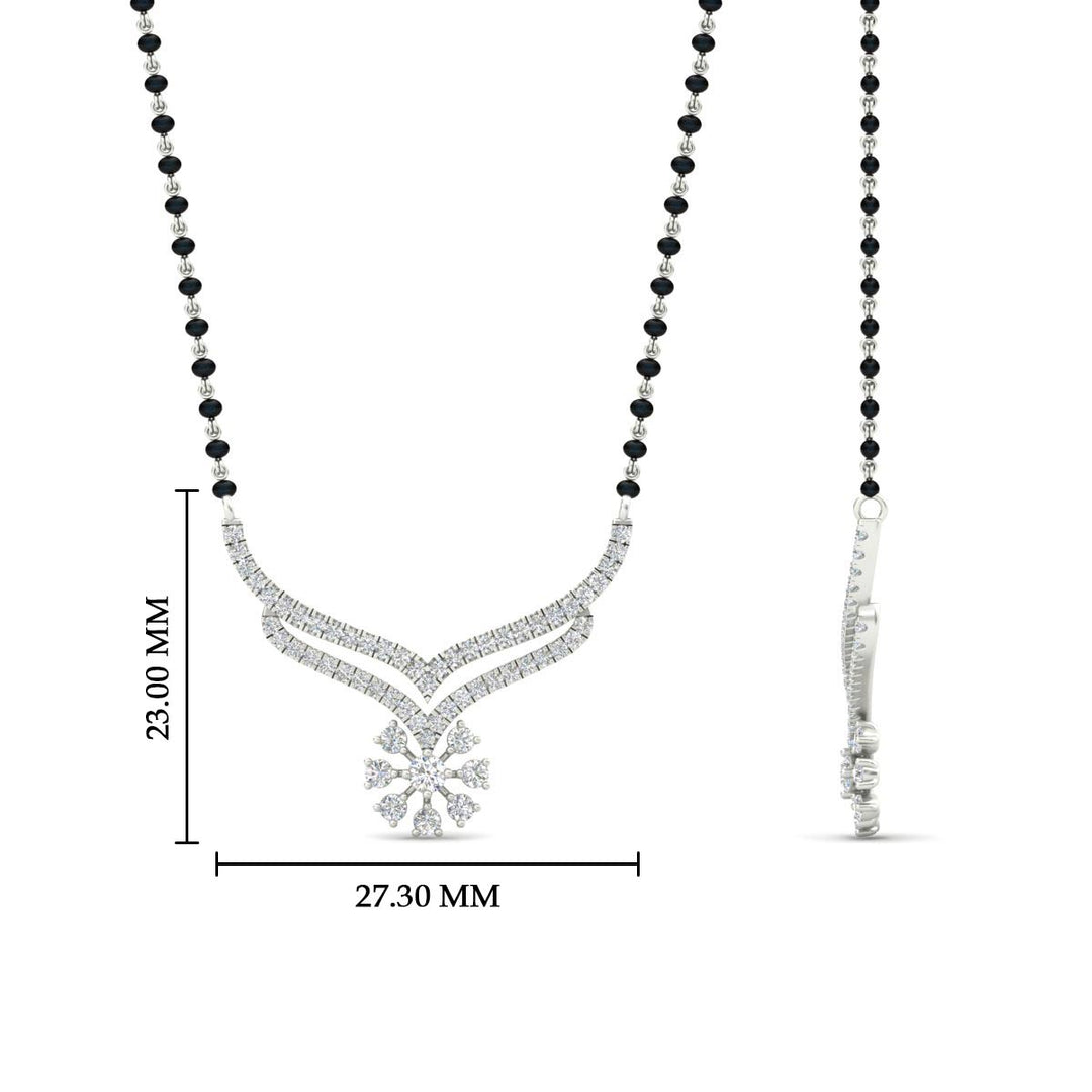 Classic Delicate Diamond Mangalsutra