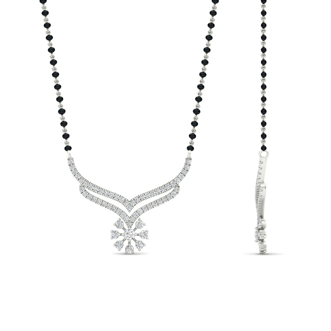 Classic Delicate Diamond Mangalsutra