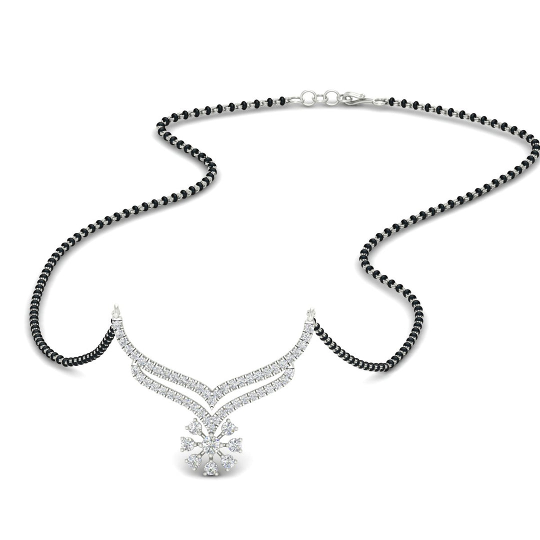 Classic Delicate Diamond Mangalsutra