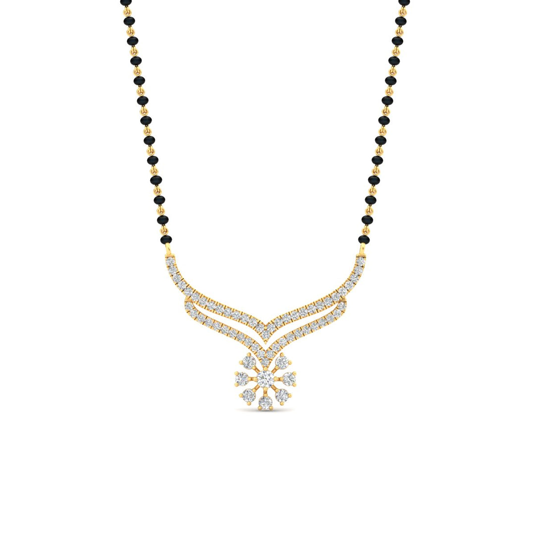 Classic Delicate Diamond Mangalsutra