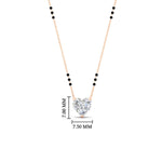 Load image into Gallery viewer, classic-heart-cut-diamond-mangalsutra-necklace-in-rose-gold-mgs11601htangle1-nl-rg-hw