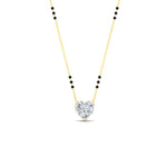 Load image into Gallery viewer, classic-heart-cut-diamond-mangalsutra-necklace-in-yellow-gold-mgs11601htangle1-nl-yg