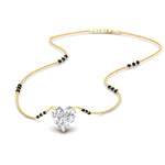 Load image into Gallery viewer, classic-heart-cut-diamond-mangalsutra-necklace-in-yellow-gold-mgs11601htsleep-nl-yg