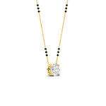 Load image into Gallery viewer, classic-round-cut-diamond-mangalsutra-necklace-in-yellow-gold-mgs11601roangle3-nl-yg