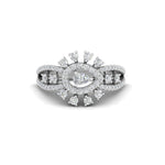 Load image into Gallery viewer, Cluster Cocktail Diamond Ring