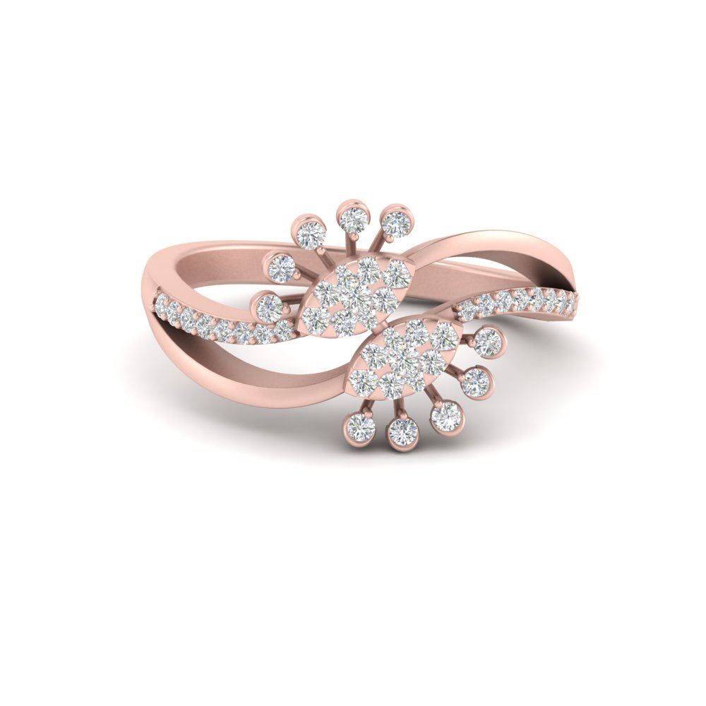 Cluster Diamond Ring