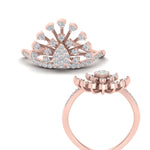 Load image into Gallery viewer, Cluster Indian Style Diamond Ring
