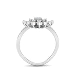 Load image into Gallery viewer, Cluster Indian Style Diamond Ring

