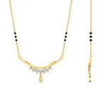 Load image into Gallery viewer, curved-3-black-bead-diamond-drop-mangalsutra-necklace-in-yellow-gold-mgs9039angle2-nl-yg.jpg?v=1785411300