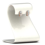 Load image into Gallery viewer, Cute J Hoop Diamond Bali Earrings