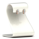 Load image into Gallery viewer, Cute J Hoop Diamond Bali Earrings
