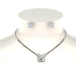 Load image into Gallery viewer, Cute Butterfly Mangalsutra And Earring Set
