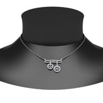 Load image into Gallery viewer, Cute Circle Diamond Mangalsutra
