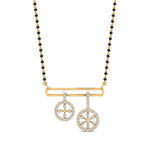 Load image into Gallery viewer, Cute Circle Diamond Mangalsutra
