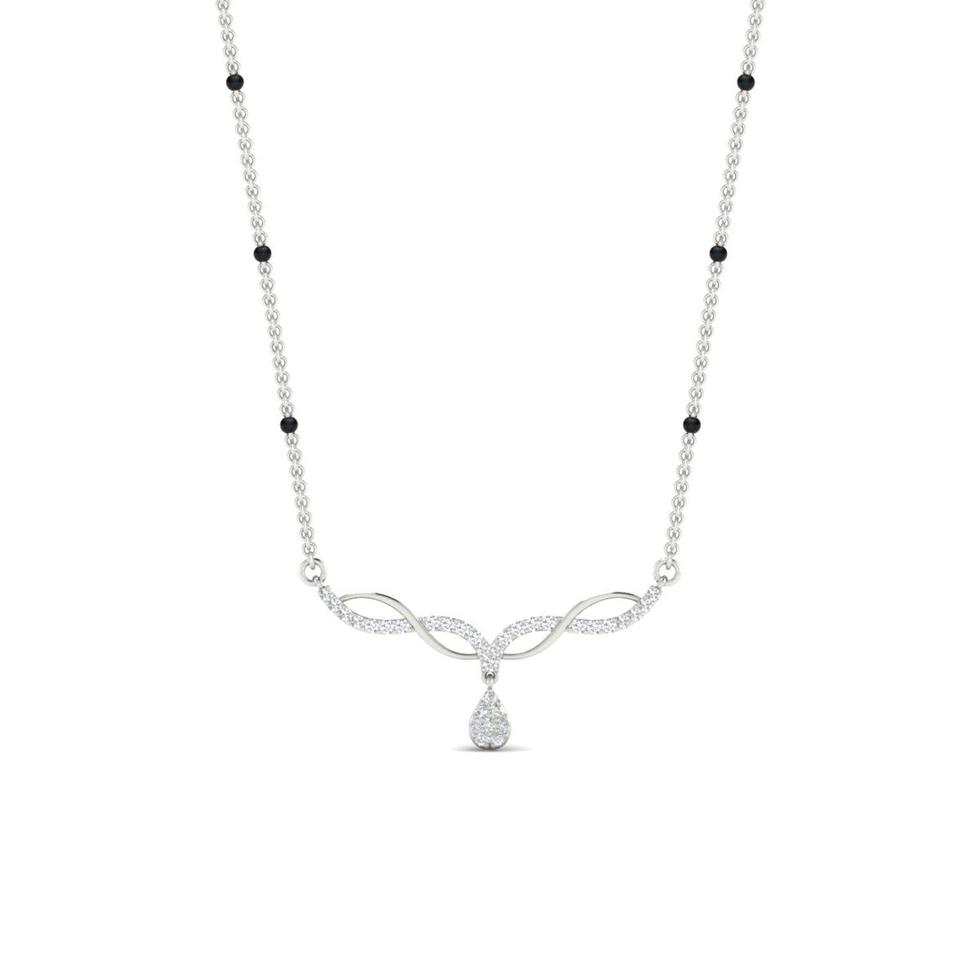 Cutest Daily Wear Diamond Mangalsutra