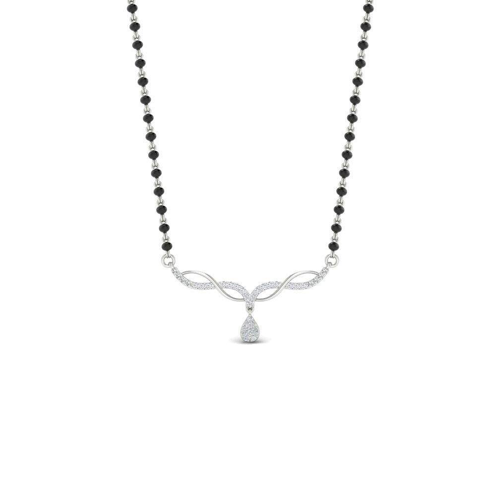 Cutest Daily Wear Diamond Mangalsutra