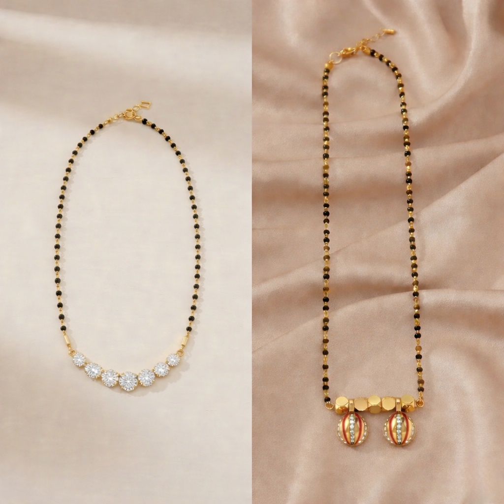 Short Mangalsutra vs Long Mangalsutra