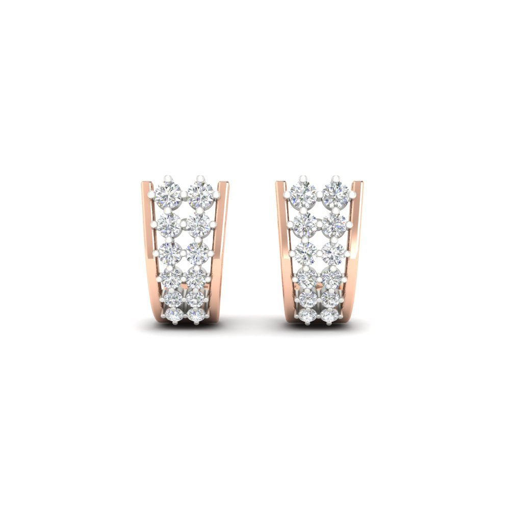 Daily Wear Diamond Bali Earrings