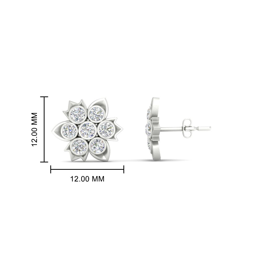 Daily Wear Diamond Studs Earrings