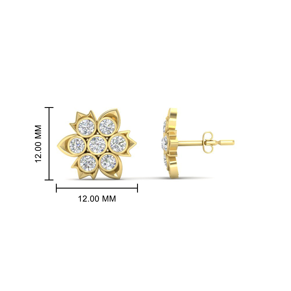 Daily Wear Diamond Studs Earrings