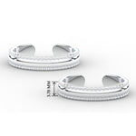 Load image into Gallery viewer, delicate-beaded-adjustable-toe-ring-sterling-silver-mgs11436angle3-nl-wg-hw