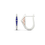 Load image into Gallery viewer, Delicate Conical Diamond Hoop Earrings
