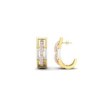 Load image into Gallery viewer, Delicate Diamond Bali Earrings
