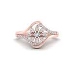 Load image into Gallery viewer, Delicate Flower Diamond Ring
