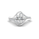 Load image into Gallery viewer, Delicate Flower Diamond Ring
