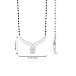 Load image into Gallery viewer, Delicate Traditional Diamond Mangalsutra