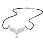 Load image into Gallery viewer, diamond-filigree-tanmaniya-mangalsutra-in-white-gold-mgs9027sleep-nl-wg.jpg?v=1781774657