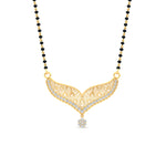 Load image into Gallery viewer, diamond-filigree-tanmaniya-mangalsutra-in-yellow-gold-mgs9027angle1-nl-yg.jpg?v=1781774657