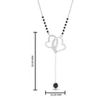 Load image into Gallery viewer, Double Heart Cute Mangalsutra Necklace
