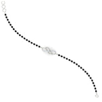 Load image into Gallery viewer, Double Infinity Mens Diamond Mangalsutra Bracelet