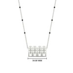 Load image into Gallery viewer, double-thali-with-delicate-black-beads-mangalsutra-in-white-gold-mgs11684angle1-nl-wg_1080x1080-hw