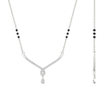 Load image into Gallery viewer, Simple Diamond Pendant Mangalsutra