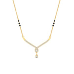 Load image into Gallery viewer, Simple Diamond Pendant Mangalsutra