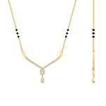Load image into Gallery viewer, Simple Diamond Pendant Mangalsutra