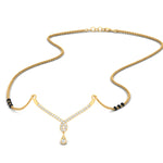Load image into Gallery viewer, Simple Diamond Pendant Mangalsutra