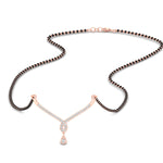 Load image into Gallery viewer, Simple Diamond Pendant Mangalsutra