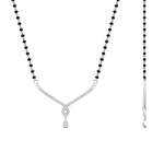 Load image into Gallery viewer, Simple Diamond Pendant Mangalsutra