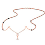 Load image into Gallery viewer, Simple Diamond Pendant Mangalsutra