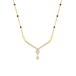 Load image into Gallery viewer, Simple Diamond Pendant Mangalsutra