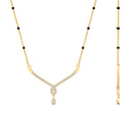 Load image into Gallery viewer, Simple Diamond Pendant Mangalsutra