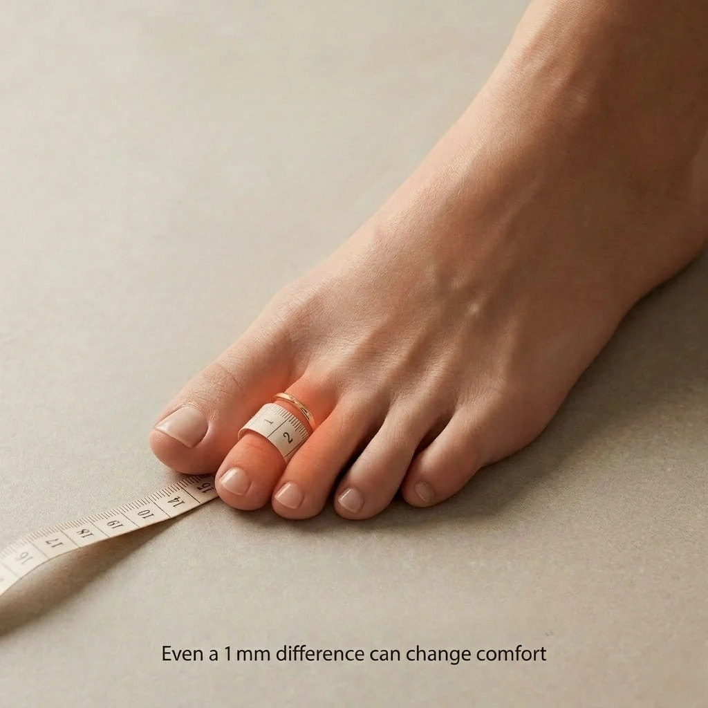 Why Accurate Toe Ring Measurement Is Important