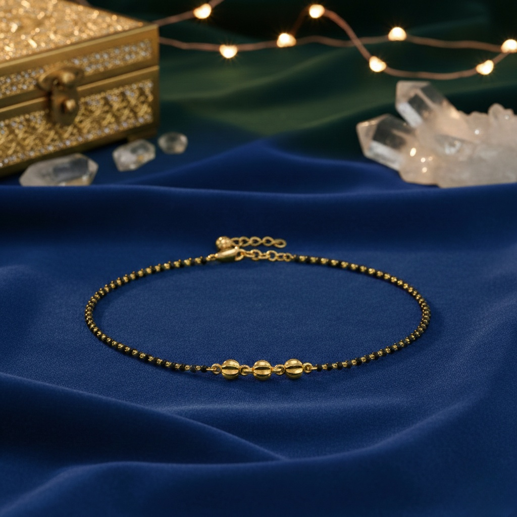 7. Gold Bracelet Mangalsutras